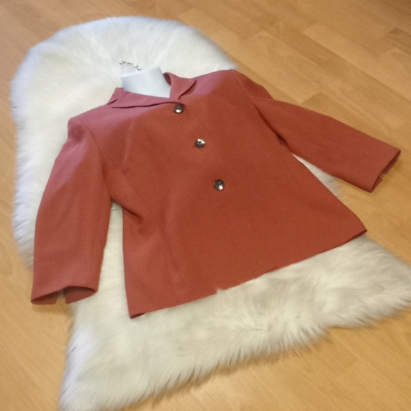 VTG- Le Suit Essentials Rust Blazer - Picture 8 of 11